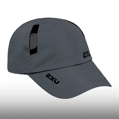 2XU Gorra Run Jupiter Black