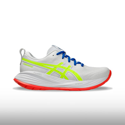 Asics Gel Cumulus 27 ATC Mujer White Safety Yellow