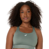 Asics Top Road Compression Bra Mujer Monument Blue