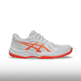 Asics Upcourt 6 Mujer White Vivid Coral
