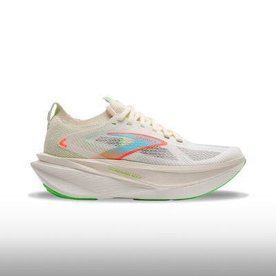 Brooks Hyperion Max 3 Mujer Coconut Green Gecko Pink Clay