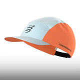Compressport Gorra 5 Panel Cap Star White Tigerlily