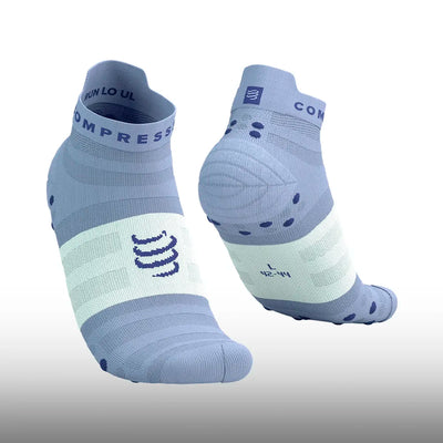 Compressport Pro Racing Socks V4.0 Ultralight Run Low Lavender White