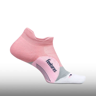 Feetures Elite Light Cushion No Show Tab Pink Orchard