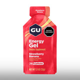 Gu Energy Gel Energetica Sin Cafeina 32g - Banana / Fresa