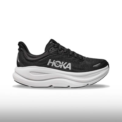 Hoka Bondi 9 Mujer Black White