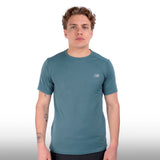 New Balance Camiseta Sport Essentials Hombre Big Teal