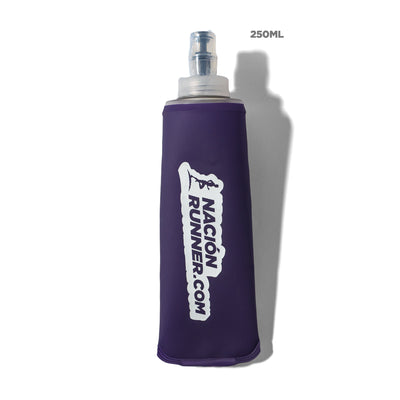 Termo Soft Flask Con Correa 250ml Morado