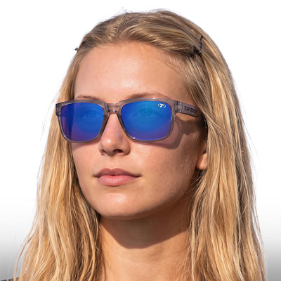 Tifosi Shumo Smoke Tint with Cobalt Blue Mirror