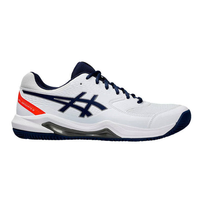 Asics Gel Dedicate 8 Clay Hombre Blanco