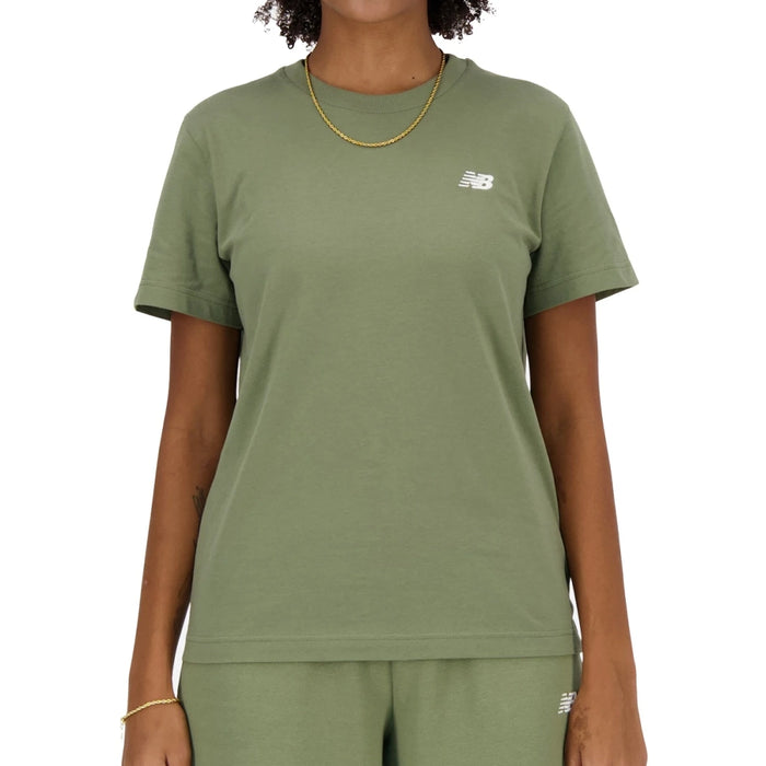 New Balance Blusa Essentials Mujer Oliva