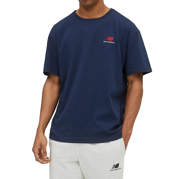 New Balance Camiseta Cotton Unisex Natural Indigo