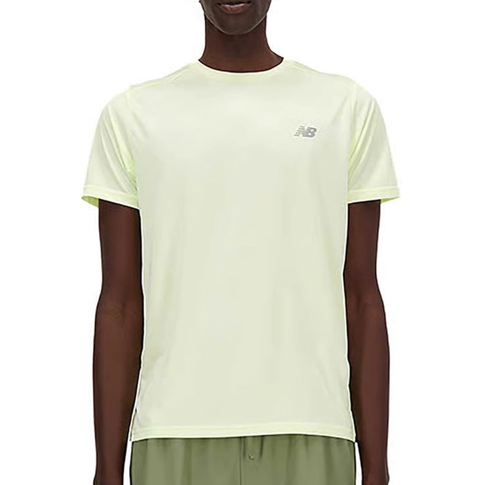 New Balance Camiseta Run Hombre Verde