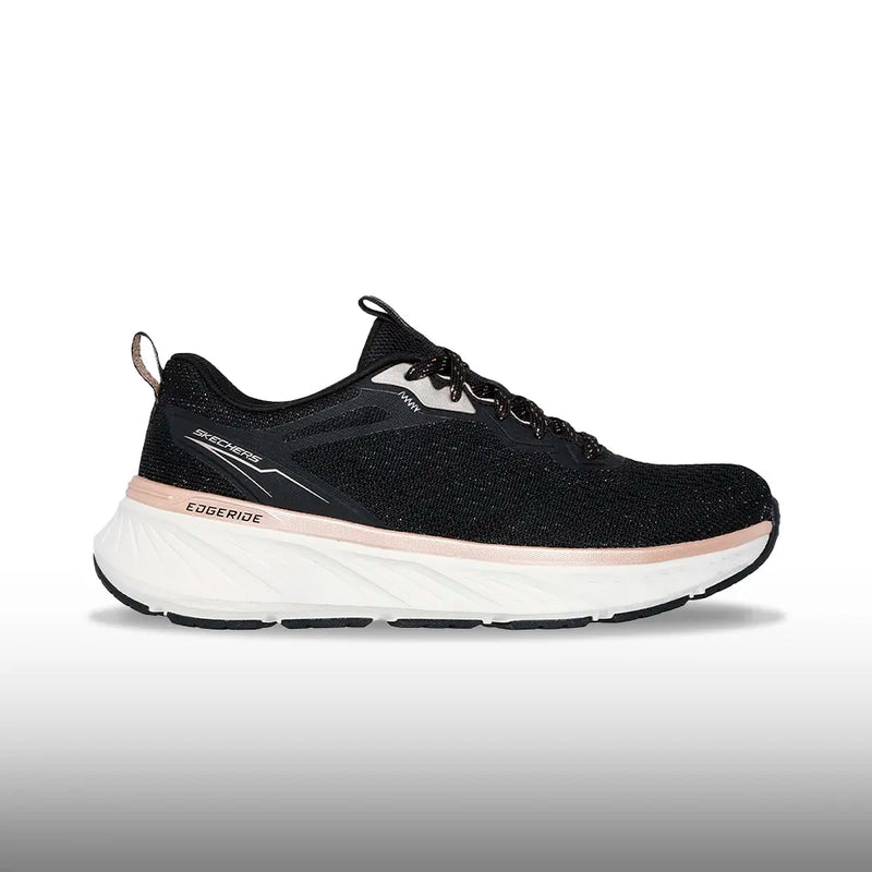 Skechers Edgeride Soft Radiance Mujer Black Rose Gold