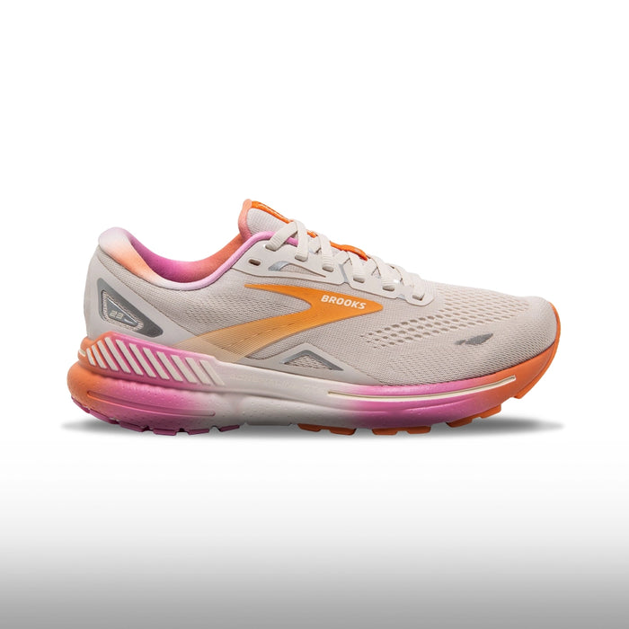 Brooks Adrenaline GTS 23 Mujer Beige