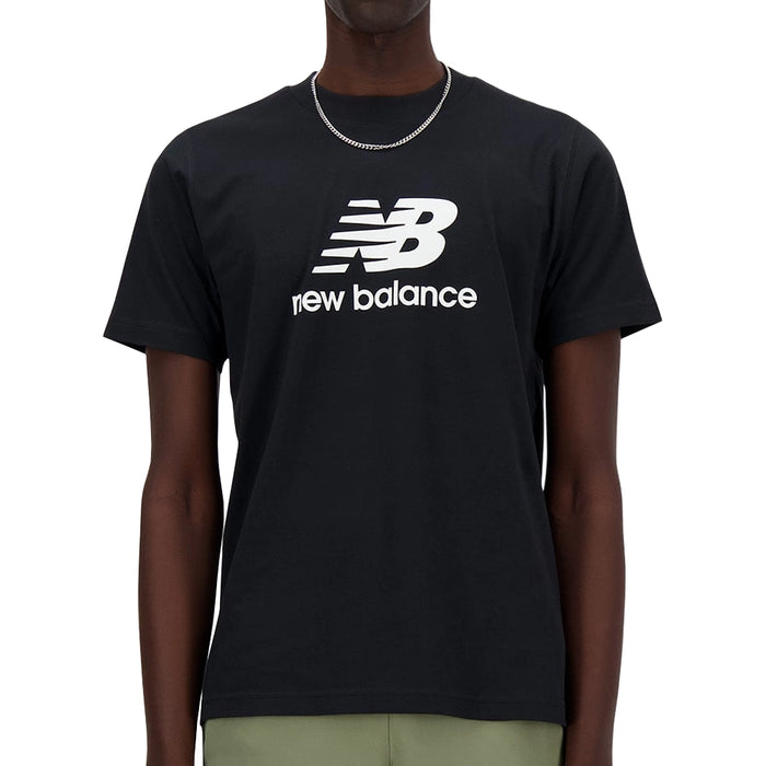 New Balance Camiseta Essentials Hombre Black