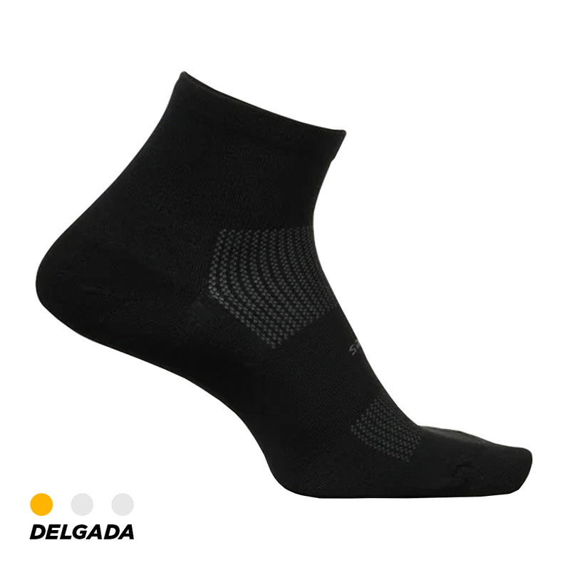 Feetures High Performance Ultra Light Quarter Black