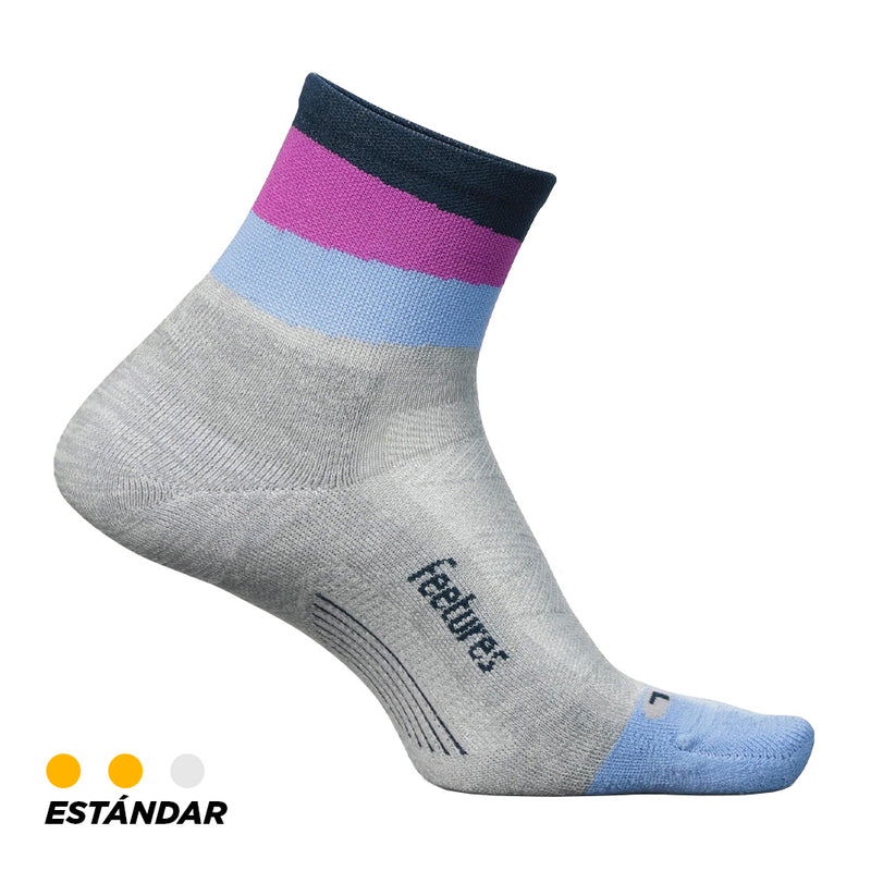 Feetures Elite Light Cushion Quarter Lunar Ascent