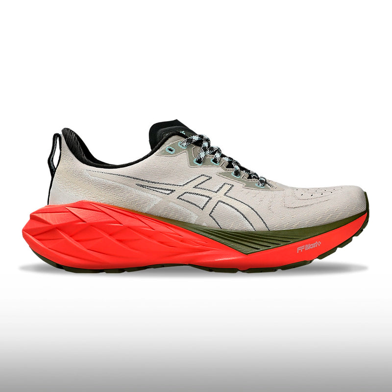 Asics Novablast 4 TR Hombre Nature Bathing Red Snapper