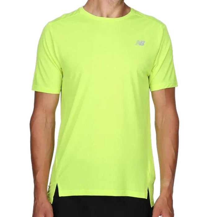 New Balance Camiseta Accelerate Short Sleeve Hombre Verde