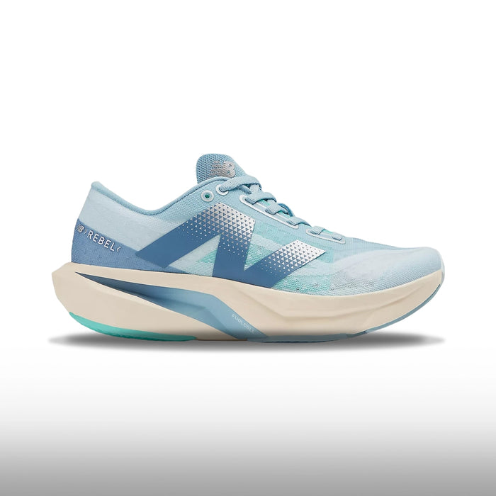 New Balance FuelCell Rebel V4 Mujer Chrome Blue