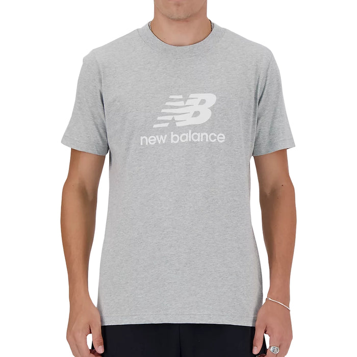 New Balance Camiseta Essentials Hombre Grey