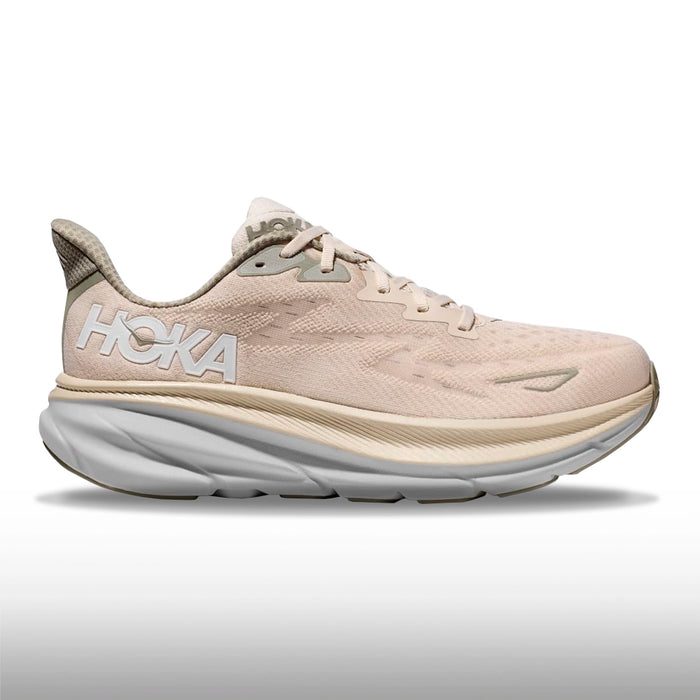 Hoka One One Clifton 9 Hombre Oat Milk