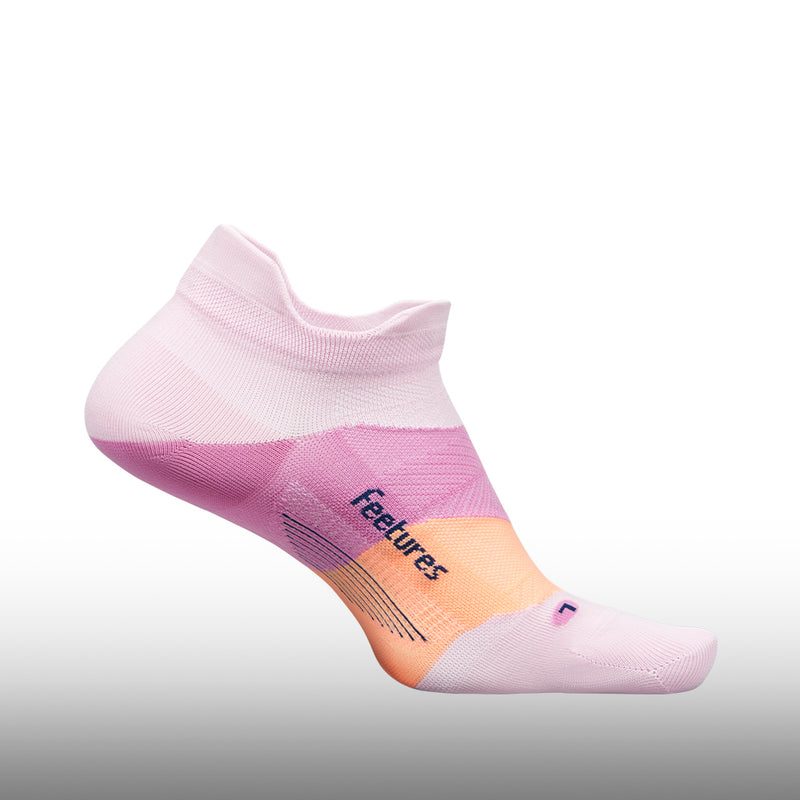 Feetures Elite Ultra Light No Show Tab Pink Blitz