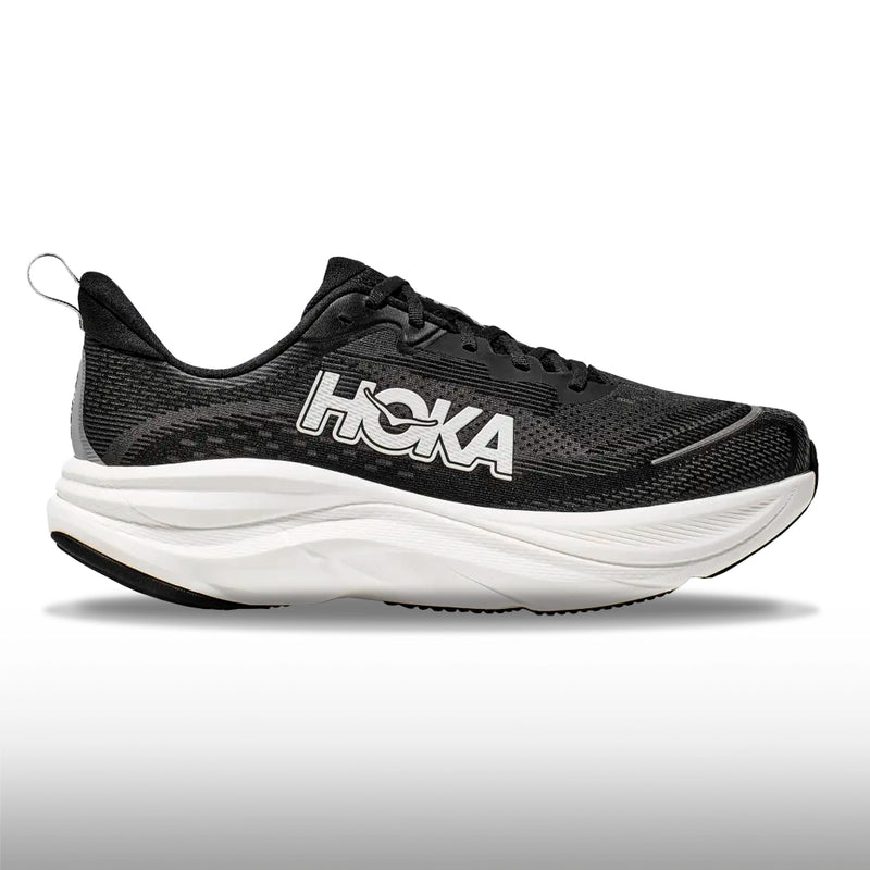 Hoka Skyflow Hombre Black White - Main Image
