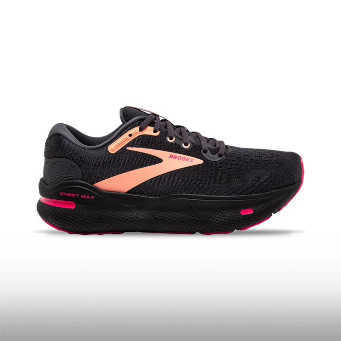 Brooks Ghost Max Mujer Negro