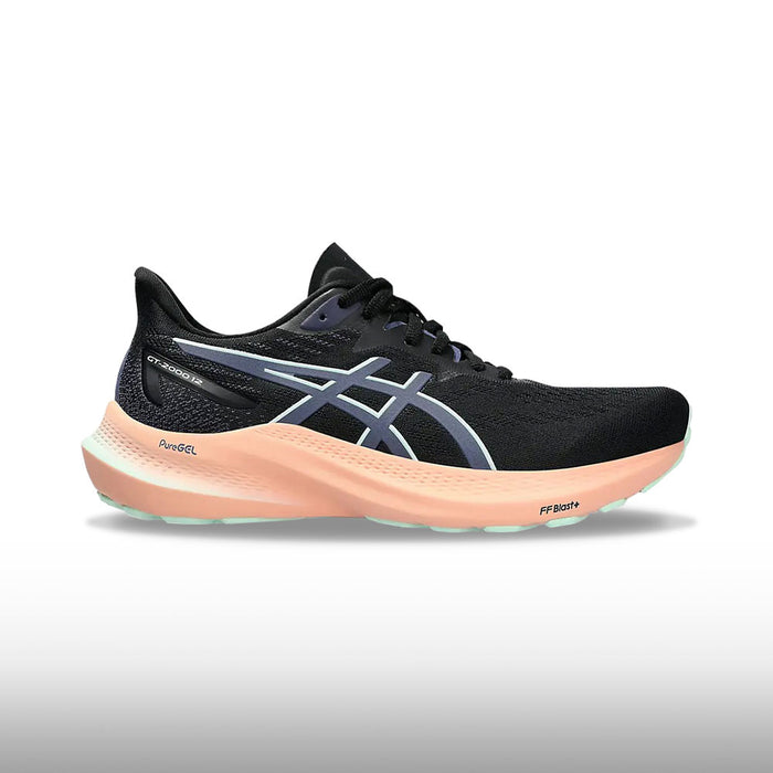 Asics GT 2000 12 Mujer Negro