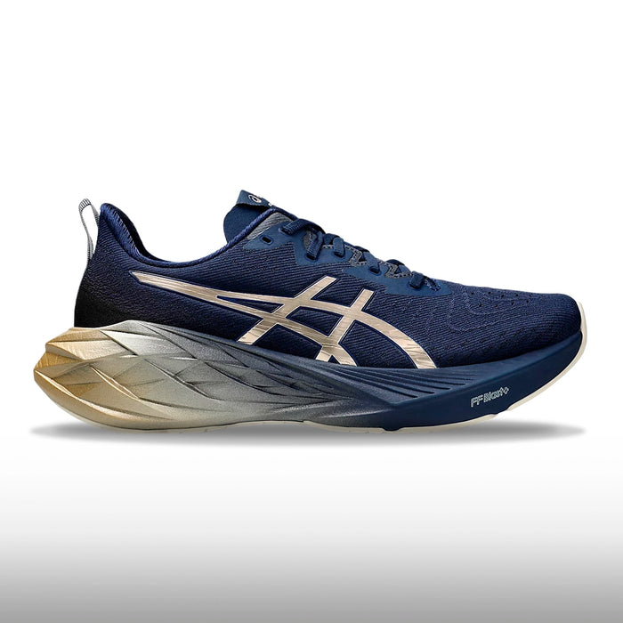 Asics Novablast 4 Platinum Hombre Azul