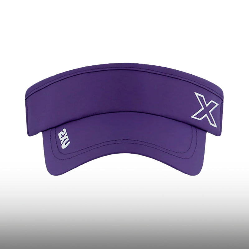 2XU Visera Performance Elástico Future Dusk White