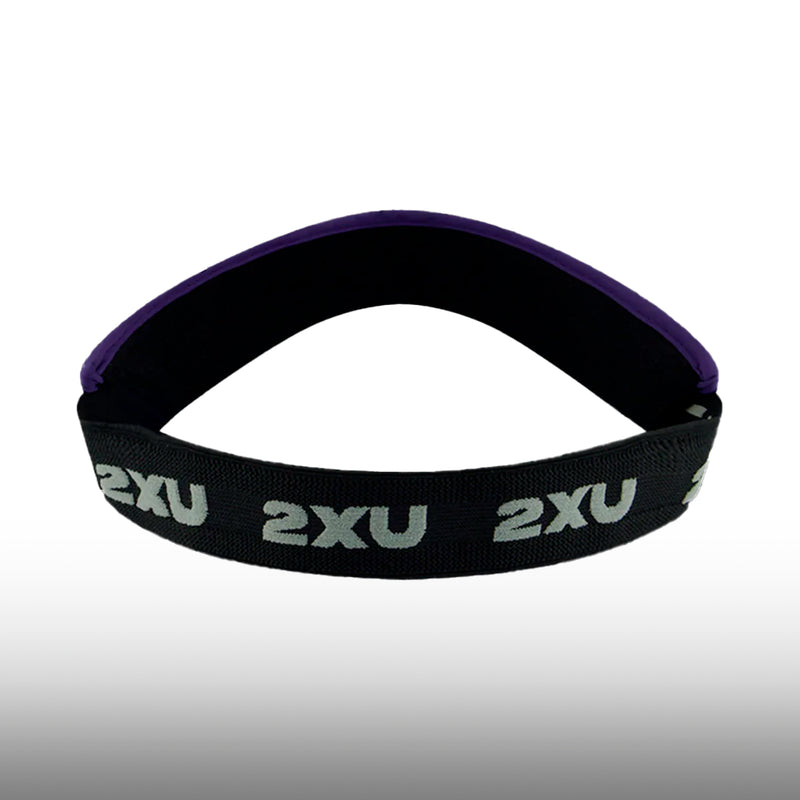 2XU Visera Performance Elástico Future Dusk White