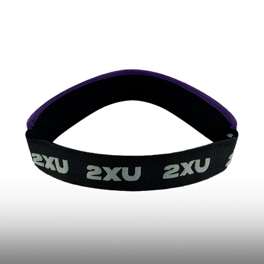 2XU Visera Performance Elástico Future Dusk White