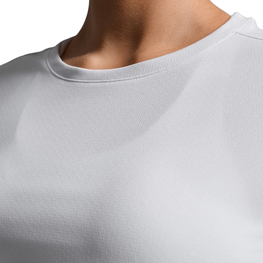 2XU Blusa Aero Tee White Silver Reflective