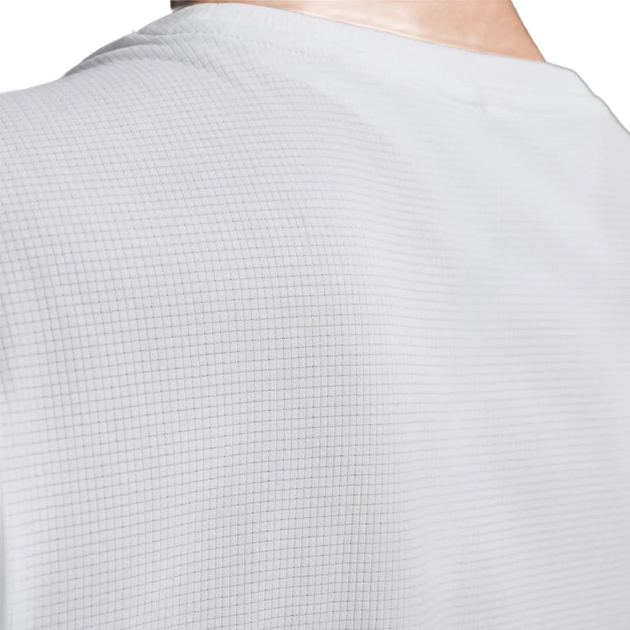 2XU Blusa Aero Tee White Silver Reflective