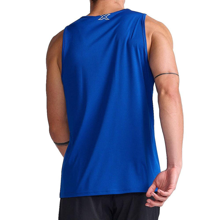 2XU Camiseta Aero Hombre Azul