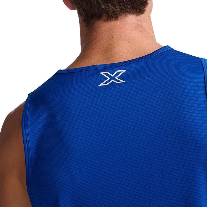 2XU Camiseta Aero Hombre Azul