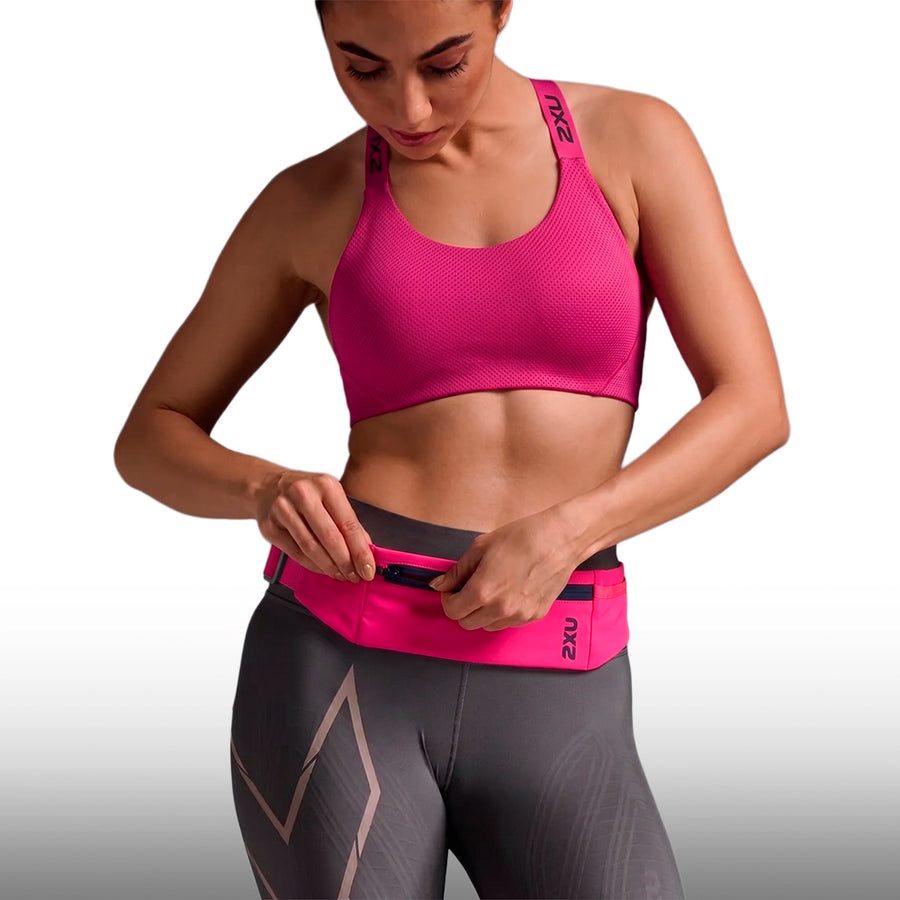 2XU Canguro Run Fuchsia Black Reflective