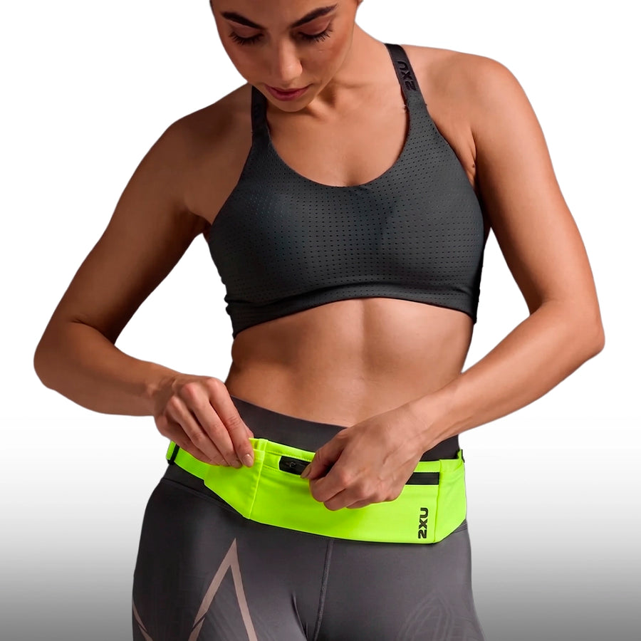 2XU Canguro Run Volt Black Reflective