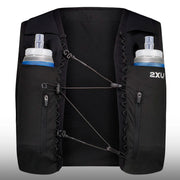 2XU Chaleco Run Hydration Black Silver Reflective