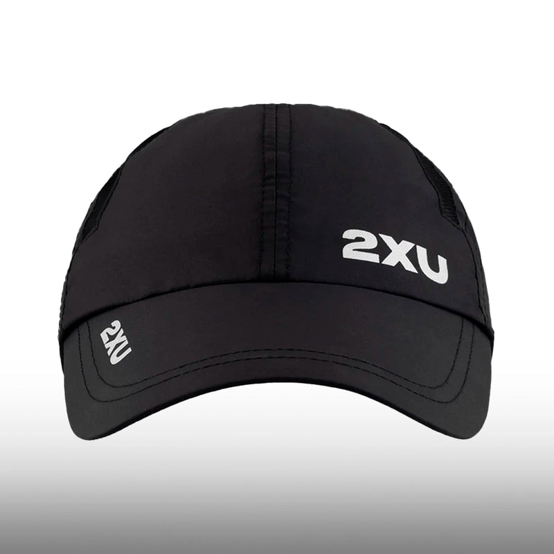 2XU Gorra Run Broche Black
