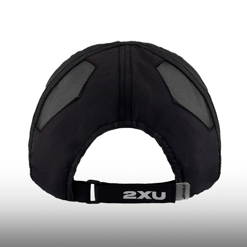 2XU Gorra Run Broche Black