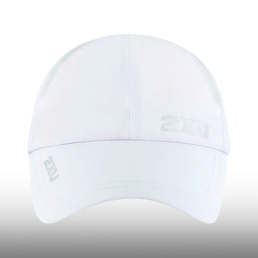 2XU Gorra Run Broche White