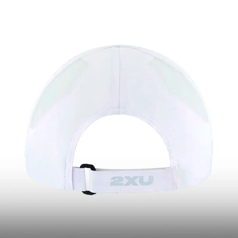 2XU Gorra Run Broche White