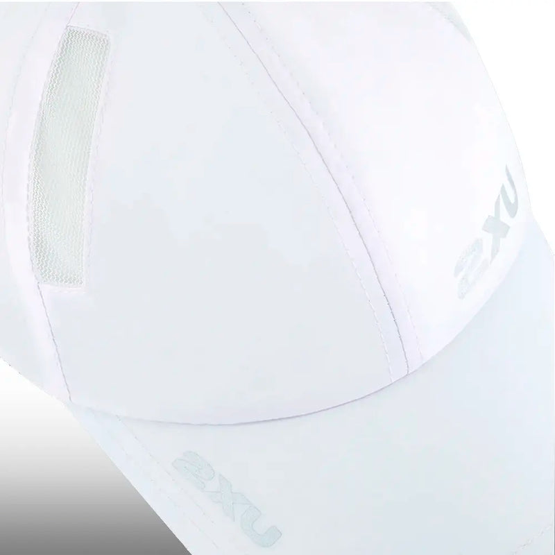 2XU Gorra Run Broche White