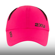 2XU Gorra Run Fuchsia Black