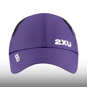 2XU Gorra Run Future Dusk White