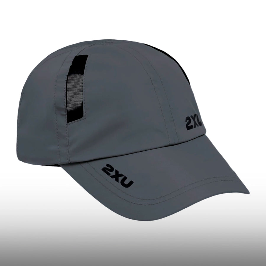 2XU Gorra Run Jupiter Black